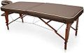QUIRUMED Draagbare SPA-drager van bruin hout