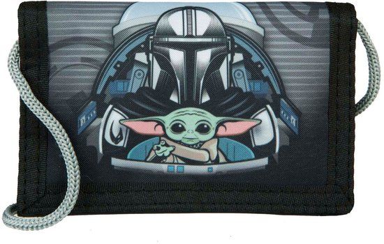 4KidsOnly Star Wars the Mandalorian Portemonnee voor Kinderen - Portemonnee Jongens en Meisje