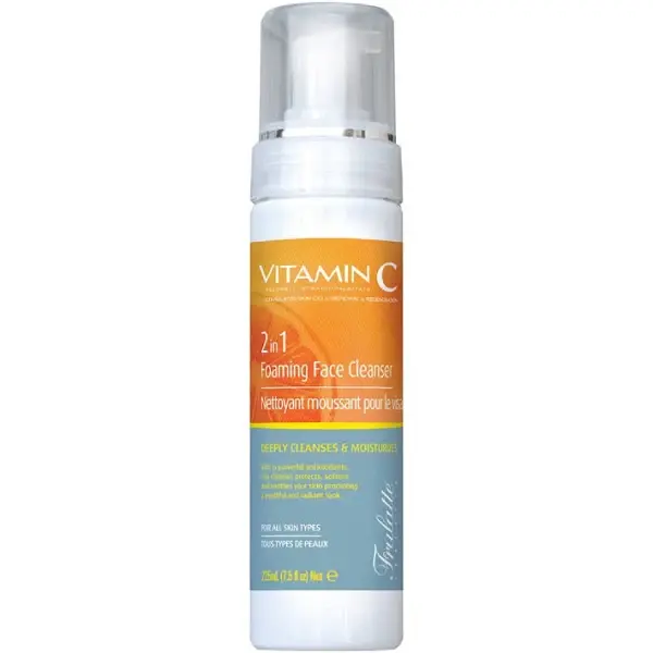 Arganicare Vitamin C 2-in-1 Reinigingsschuim 225 ml