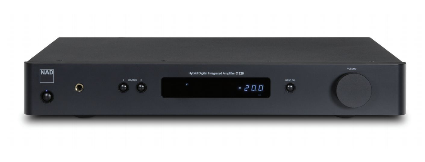 NAD C 328 Hybrid Digitale versterker met Bluetooth - Zwart