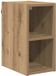 vidaXL Hangkast Artisan Eiken 20 x 29,5 x 40 cm Bewerkt hout