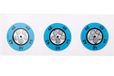RS PRO Temperatuurmeetstrips 40 °C / 54 °C 5 meetbereiken cirkel, verpakking van 10 stuks