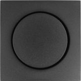 Berker s1 centraalplaat met knop voor dimmer - antraciet