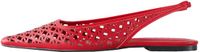 Next - Dames - Forever Comfort lasergesneden ballerina's met hielbandje - Rood