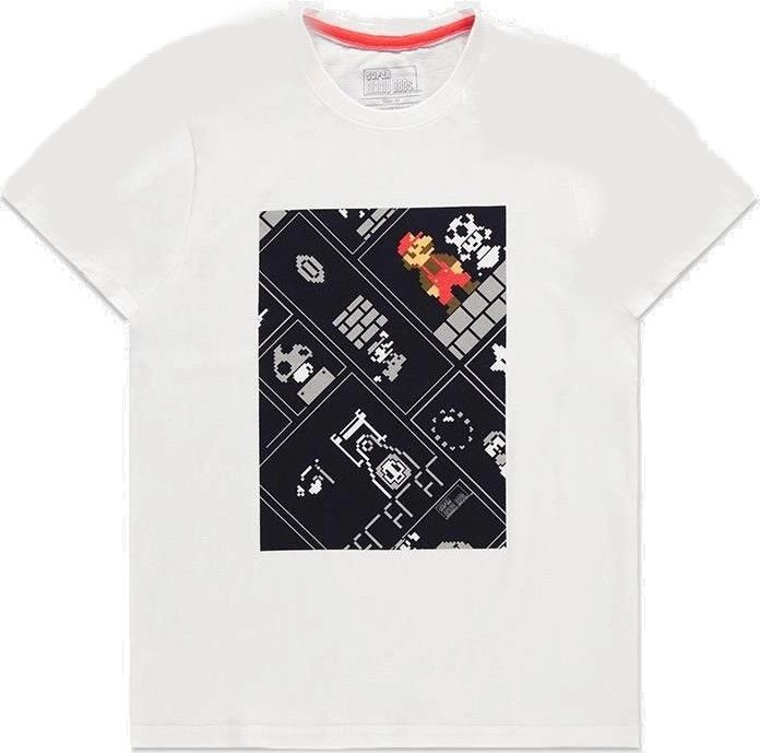 Difuzed Nintendo - 8Bit Super Mario Bros Men's T-shirt - 8718526339345