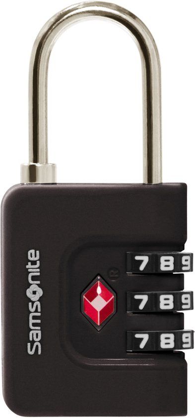 Samsonite combilock 3 dial TSA - black