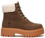 Timberland Stone Street Mid Warm Lined Waterproof Laarzen Bruin EU 38 1/2 Vrouw