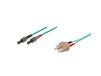 Alcasa 20m ST/SC InfiniBand Glasvezelkabel Blauw