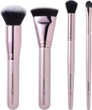 e.l.f. Foundation & Concealer Brush Set - 4-delig - Synthetische Kwasten
