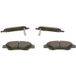 Bosch Kit de plaquettes de frein, frein à disque 0 986 494 896 Honda