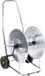 vidaXL Slanghaspelkar - voor - 80 m - 3/4" slang - staal - Zilver