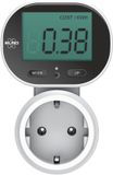 ELRO EM5000 Plug-in Energiemeter | Inzicht in Energieverbruik en Kosten | Kantelbaar Display | tot 3600W