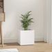 Maison Exclusive - Pot de fleurs blanc, 40x40x40 cm, en fibre de bois