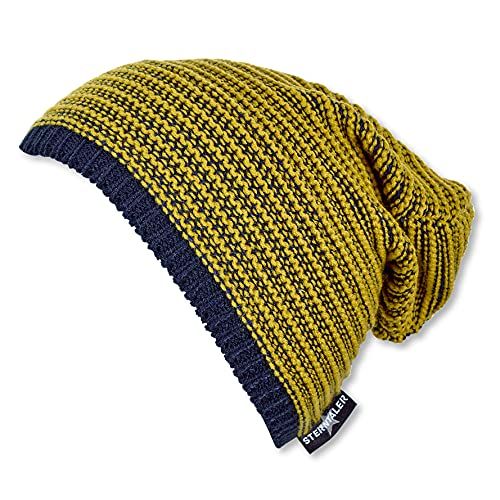 Sterntaler Uniseks Gebreide Muts voor Kinderen - Marineblauw - Maat 55