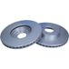 Quaro Lot De 2 Disques De Frein Qd7436 Ford 2272661 92303203 K1bc1125ab