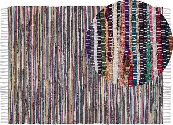 DANCA - Voerkleed - Multicolor/Wit - 160 x 230 cm - Polyester