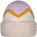 Barts Kinderhoed Adelena Gestreept Unisex Beanie 50% gerecycled polyester Beige/Lila/Wit/Geel