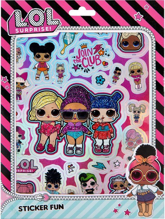 4KidsOnly LOL Surprise Stickers
