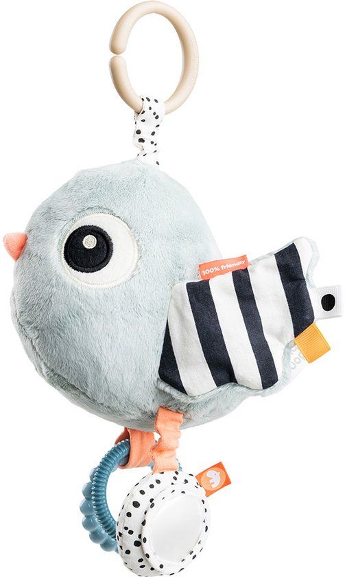 Done By Deer Birdee Activiteiten Knuffel - Blue