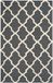 SAFAVIEH Cambridge CAM121 Handgetuft Tapijt, rechthoekig, donkergrijs/ivoor, 91 x 152 cm