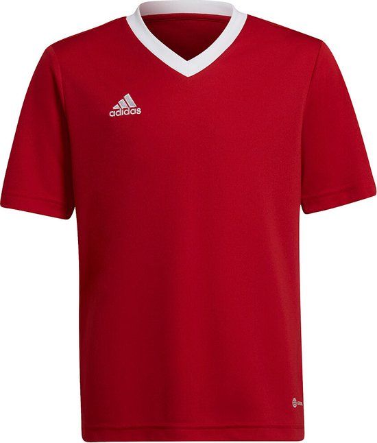 adidas Entrada 22 Jersey Youth - Kids Voetbalshirt - Rood - Maat 140