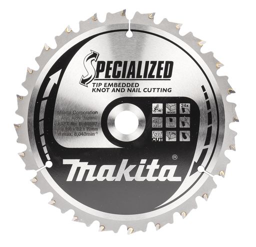 Makita B-40587 Specialized Tip Embedded Hout Afkortzaag