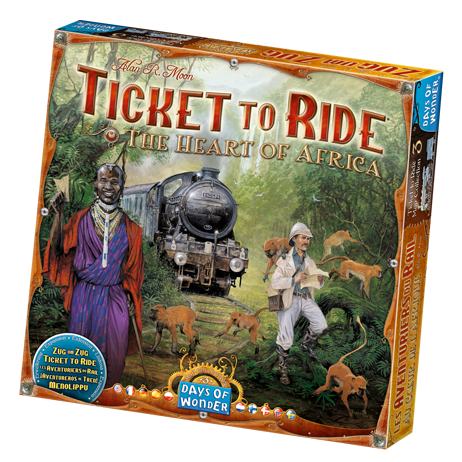 Days of Wonder Ticket to Ride: The Heart of Africa