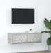 Maison Exclusive - meuble TV couleur béton, 80x31x25,5 cm, en panneau de particules