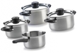 BK Karaat+ Pannenset - 4-delig - RVS