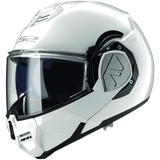LS2, modular motorcycle helmet ADVANT solid white 06, S