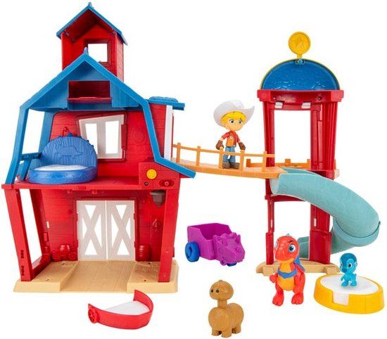 Jazwares Dino Ranch Clubhouse - Interactief - Geluidseffecten - Educatief