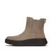 FitFlop F-Mode Suede Flatform Chelsea Boots BEIGE - Maat 40