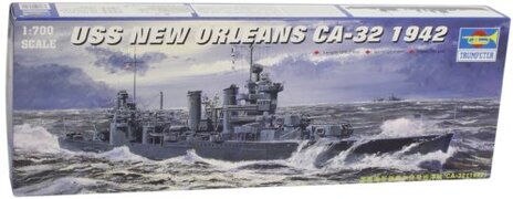 Trumpeter 05742 modelbouwpakket USS New Orleans CA-32 (1942)