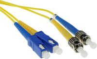 ACT RL2903 Glasvezel Patchkabel Duplex LSZH SC/ST 9/125µm OS2 - 3 meter