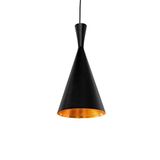 Barcelona LED Solvang Hanglamp, vintage, industrieel, Scandinavisch, hanglamp, E27, retrostijl, binnenverlichting, metaal, aluminium, zwart