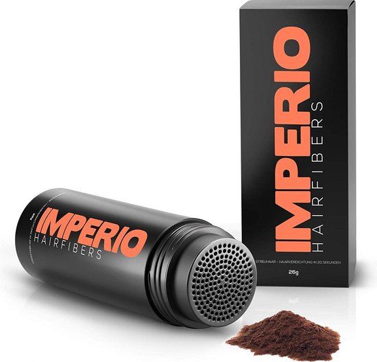 IMPERIO Premium Haarvezels Kastanjebruin