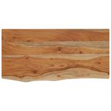 VidaXL Tafelblad met natuurlijke rand 40x20x2,5 cm massief mangohout