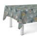 Martina Home Wasdoek tafelkleed, duero, blauw, 140 x 140 cm