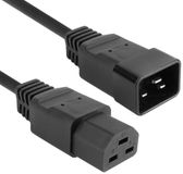 ACT Netsnoer C20 - C21 IEC60320 zwart 2 m AK5344