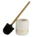 Bath Bliss Keramische Toiletborstel, Goud, 1 Pack