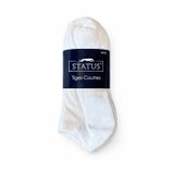 Status Tiger Courtes - Wit - 10-Pack