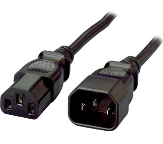 Equip High Quality Power Cord, C13 to C14