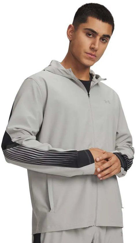 Under Armour Velociti Storm Jas Grijs M Man