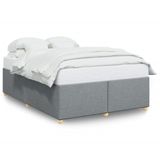 VidaXL Bedframe Stof Lichtgrijs 140x200 cm