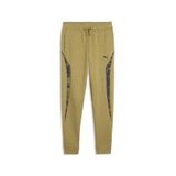PUMA Sport fleece sweatpants met camouflageprint voor jongeren 140, Chai Latte Brown