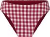 Hunkemöller Amalfi Rood Hoog Uitgesneden Bikinibroekje met Hoge Taille