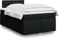 Maison Exclusive - Boxspringbed met matras, noir, 120x200 cm, textile