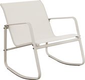 Happy Garden fauteuil à bascule en textilene beige TENERIFE
