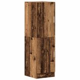 vidaXL Keukenkast - 38x41,5x131,5 cm - Bewerkt Hout - Oud Houtkleurig