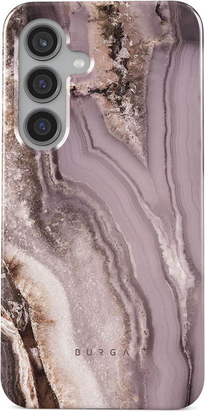 Burga Tough Case - Samsung Galaxy S24 Hoesje - Meerkleurig - Marmer